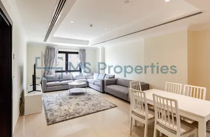 Apartment - 1 Bedroom - 2 Bathrooms for rent in East Porto Drive - Porto Arabia - The Pearl Island - Doha