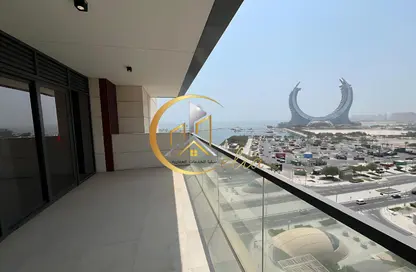 Apartment - 1 Bedroom - 2 Bathrooms for rent in Marina Tower 23 - Marina District - Lusail