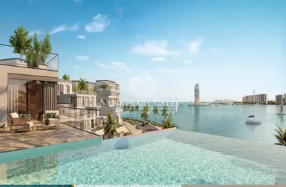 Pool image for: Apartment - 1 Bedroom - 2 Bathrooms for sale in Qetaifan Islands - Lusail, Image 1