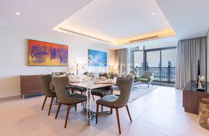 Apartment - 2 Bedrooms - 3 Bathrooms for rent in Abraj Bay - Abraj Quartiers - The Pearl Island - Doha