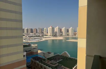 شقة - غرفة نوم - 2 حمامات للايجار في فيفا بحرية - جزيرة اللؤلؤة - الدوحة