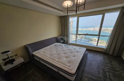 Room / Bedroom image for: Apartment - 2 Bedrooms - 3 Bathrooms for rent in Lusail City - Lusail, Image 1