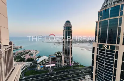Apartment - 1 Bedroom - 2 Bathrooms for rent in Abraj Bay - Abraj Quartiers - The Pearl Island - Doha