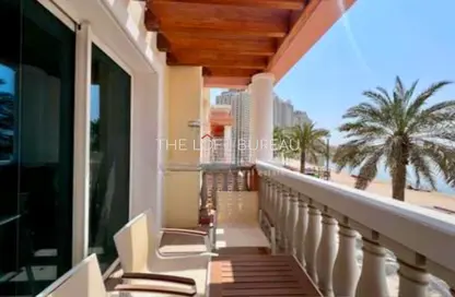 Townhouse - 1 Bedroom - 2 Bathrooms for rent in Viva West - Viva Bahriyah - The Pearl Island - Doha
