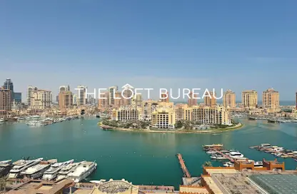 Apartment - Studio - 1 Bathroom for rent in West Porto Drive - Porto Arabia - The Pearl Island - Doha