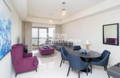 Apartment - 2 Bedrooms - 3 Bathrooms for rent in Burj DAMAC Waterfront - Waterfront Residential - The Waterfront - Lusail