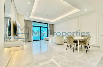 Apartment - 2 Bedrooms - 3 Bathrooms for rent in Lusail Marina Heights - Marina District - Lusail