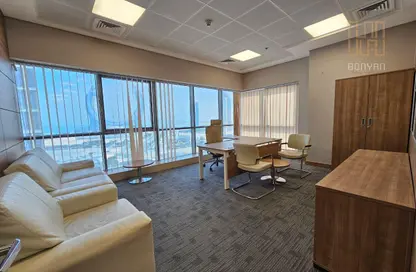 Office Space - Studio - 4 Bathrooms for rent in Marina Residences 195 - Marina District - Lusail Office Space - Studio - 4 Bathrooms for rent in Marina Residences 195 - Marina District - Lusail