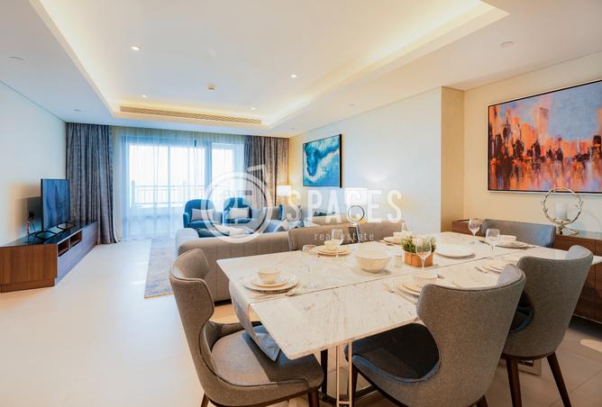 Apartment - 3 Bedrooms - 4 Bathrooms for rent in Abraj Bay - Abraj Quartiers - The Pearl Island - Doha