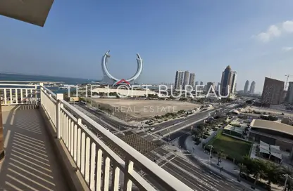 شقة - 2 غرف نوم - 3 حمامات للايجار في مرتفعات مارينا لوسيل - منطقة المارينا - الوسيل