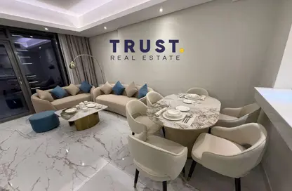 شقة - غرفة نوم - 2 حمامات للايجار في برج مارينا 23 - منطقة المارينا - الوسيل