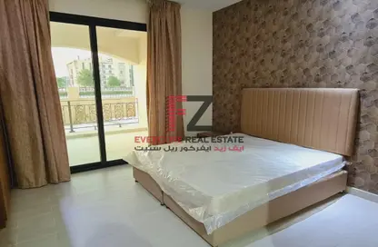 Room / Bedroom image for: Apartment - 1 Bedroom - 2 Bathrooms for rent in Fox Hills South - Fox Hills - Lusail, Image 1