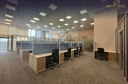 Office Space - Studio - 2 Bathrooms for rent in Lusail Residence - Marina District - Lusail