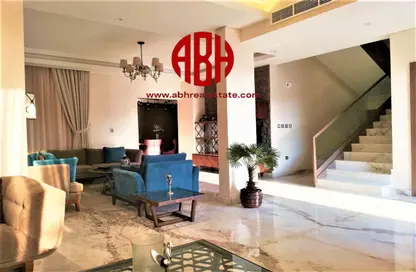 Living Room image for: Compound - 3 Bedrooms - 4 Bathrooms for rent in Aspire Tower - Al Waab - Al Waab - Doha, Image 1