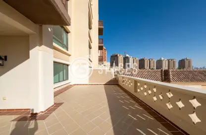 Townhouse - 1 Bedroom - 2 Bathrooms for rent in Porto Arabia Townhouses - Porto Arabia - The Pearl Island - Doha