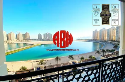 Apartment - 1 Bedroom - 2 Bathrooms for rent in Viva East - Viva Bahriyah - The Pearl Island - Doha