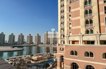Outdoor Building image for: Apartment - 1 Bathroom for rent in Viva West - Viva Bahriyah - The Pearl Island - Doha, Image 1