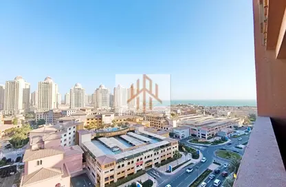 Apartment - 2 Bedrooms - 2 Bathrooms for rent in East Porto Drive - Porto Arabia - The Pearl Island - Doha