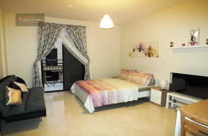 Room / Bedroom image for: Apartment - 1 Bedroom - 1 Bathroom for rent in Treviso - Fox Hills - Fox Hills - Lusail, Image 1