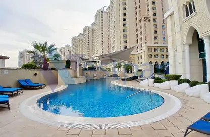 Apartment - 1 Bedroom - 2 Bathrooms for rent in Viva West - Viva Bahriyah - The Pearl Island - Doha Apartment - 1 Bedroom - 2 Bathrooms for rent in Viva West - Viva Bahriyah - The Pearl Island - Doha
