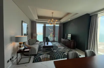 Hotel Apartments - 2 Bedrooms - 3 Bathrooms for rent in West Bay Tower - West Bay - West Bay - Doha