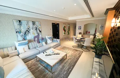 Apartment - 1 Bedroom - 2 Bathrooms for rent in Tower 28 - Porto Arabia - The Pearl Island - Doha