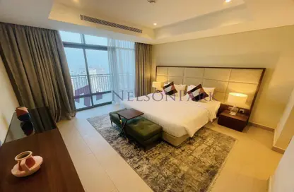 Apartment - 3 Bedrooms - 4 Bathrooms for rent in Abraj Bay - Abraj Quartiers - The Pearl Island - Doha