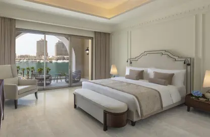 Hotel Apartments - 1 Bedroom - 2 Bathrooms for rent in The St. Regis Marsa Arabia Island - Marsa Arabia - The Pearl Island - Doha