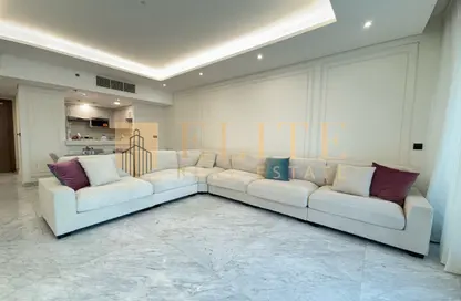 Apartment - 2 Bedrooms - 3 Bathrooms for rent in Marina Tower 02 - Marina District - Lusail