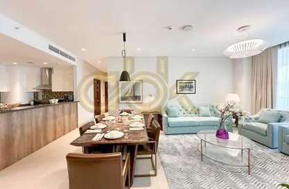 Apartment - 2 Bedrooms - 3 Bathrooms for rent in Lusail Residence - Marina District - Lusail