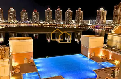 Apartment - Studio - 1 Bathroom for rent in Viva East - Viva Bahriyah - The Pearl Island - Doha