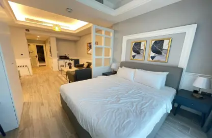 Room / Bedroom image for: Apartment - 1 Bathroom for rent in C-Ring Road - Al Sadd - Doha, Image 1