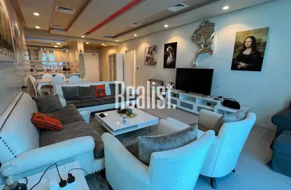 شقة - 2 غرف نوم - 4 حمامات للايجار في برج زجزاج  ب - أبراج زجزاج - الخليج الغربي - الدوحة