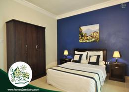 صورةغرفة- غرفة النوم لـ: شقة - 1 غرفة نوم - 1 حمام للكراء في شارع النعمان - العزيزية - الدوحة, صورة 1
