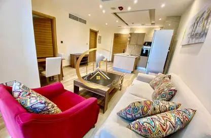 Apartment - 1 Bedroom - 2 Bathrooms for rent in Al Sadd Tourist Apartments - Al Sadd - Doha