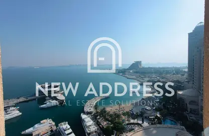 Apartment - 2 Bedrooms - 3 Bathrooms for rent in West Porto Drive - Porto Arabia - The Pearl Island - Doha