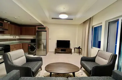 شقة - غرفة نوم - 2 حمامات للايجار في مرتفعات مارينا لوسيل - منطقة المارينا - الوسيل