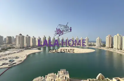 Apartment - 3 Bedrooms - 4 Bathrooms for rent in Viva East - Viva Bahriyah - The Pearl Island - Doha