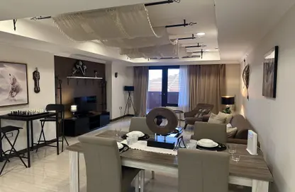 Apartment - 1 Bedroom - 2 Bathrooms for rent in East Porto Drive - Porto Arabia - The Pearl Island - Doha