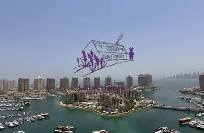 Penthouse - 5 Bedrooms - 7 Bathrooms for rent in West Porto Drive - Porto Arabia - The Pearl Island - Doha
