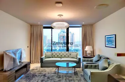 Apartment - 2 Bedrooms - 4 Bathrooms for rent in Mamsha Bay - Lusail