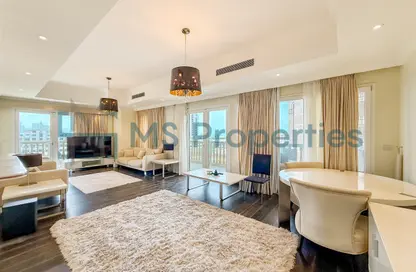 Apartment - 1 Bedroom - 2 Bathrooms for rent in West Porto Drive - Porto Arabia - The Pearl Island - Doha