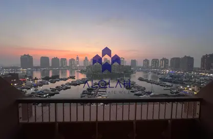 Apartment - Studio - 1 Bathroom for rent in West Porto Drive - Porto Arabia - The Pearl Island - Doha