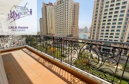 Apartment - 3 Bedrooms - 4 Bathrooms for rent in Floresta Gardens - Floresta Gardens - The Pearl Island - Doha