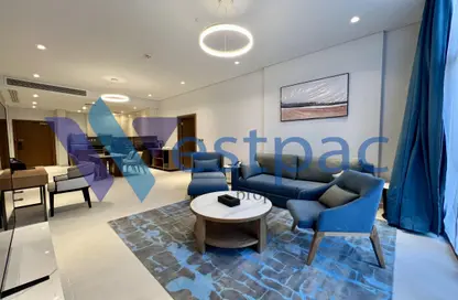 شقة - غرفة نوم - 2 حمامات للايجار في البلاج الجنوبي - البلاج - جزيرة اللؤلؤة - الدوحة