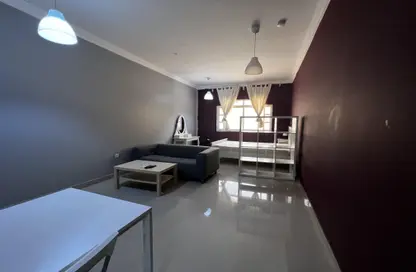 Living / Dining Room image for: Apartment - 1 Bathroom for rent in Al Jazi Village - Al Gharrafa - Doha, Image 1