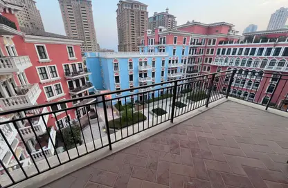 Apartment - 1 Bedroom - 2 Bathrooms for rent in Qanat Quartier - The Pearl Island - Doha