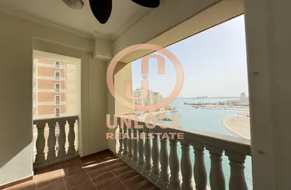 شقة - 1 حمام للايجار في فيفا غرب - فيفا بحرية - جزيرة اللؤلؤة - الدوحة