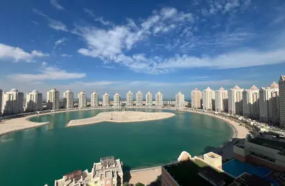 شقة - 2 غرف نوم - 3 حمامات للايجار في فيفا بحرية شرق - فيفا بحرية - جزيرة اللؤلؤة - الدوحة