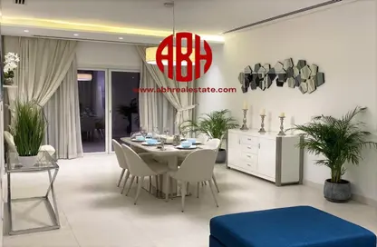 Living / Dining Room image for: Compound - 4 Bedrooms - 6 Bathrooms for rent in Aspire Tower - Al Waab - Al Waab - Doha, Image 1